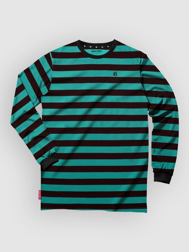 Loose Riders Austin Burgundy Long Sleeve Tech Tee