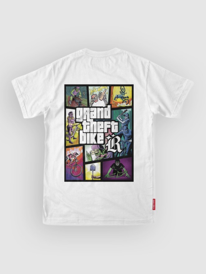 Loose Riders Grand Theft Bike Tech Tee