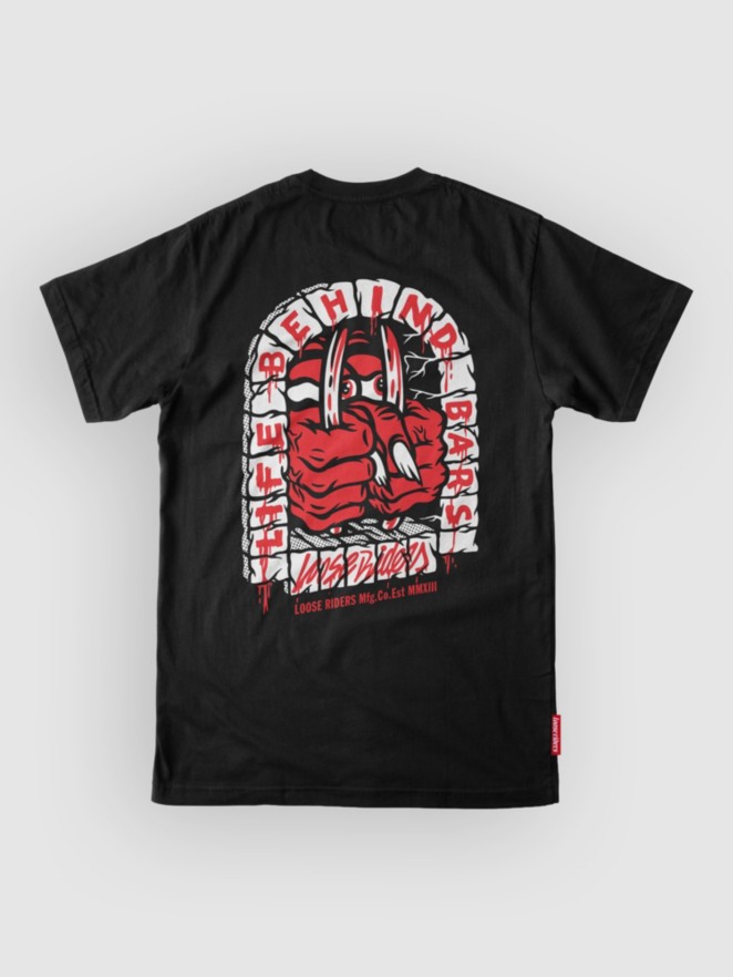 Loose Riders Life Behind Bars Tech Tee