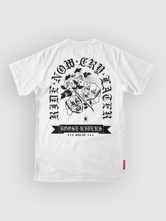 Loose Riders Ride Now Cry Later Tech Tee