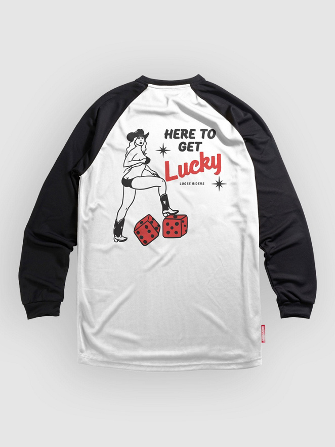 Loose Riders Here To Get Lucky Long Sleeve Jersey