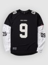 Loose Riders Nine Lives Varsity White Long Sleeve Jersey