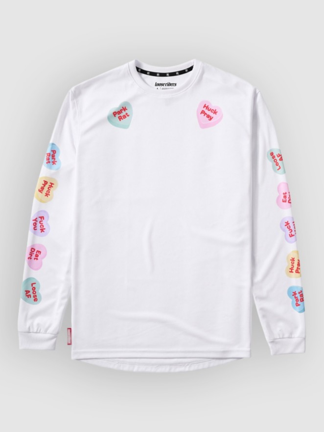 Loose Riders Candy Hearts Long Sleeve Jersey