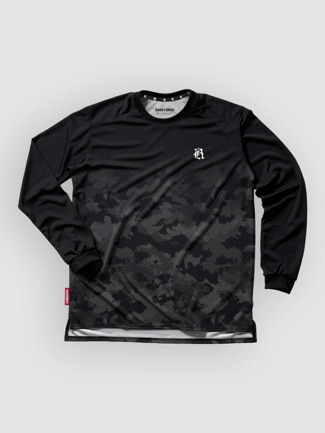 Loose Riders Ess. Dipped Stealth Long Sleeve Jersey