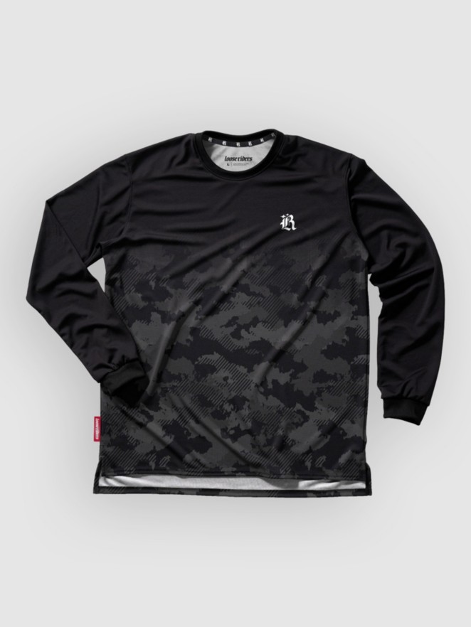 Loose Riders Ess. Dipped Stealth Long Sleeve Jersey