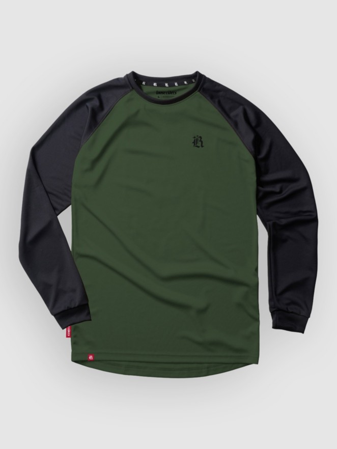 Loose Riders Ess. Black Long Sleeve Jersey