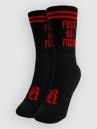 Loose Riders Fast As Fuck Red Socks