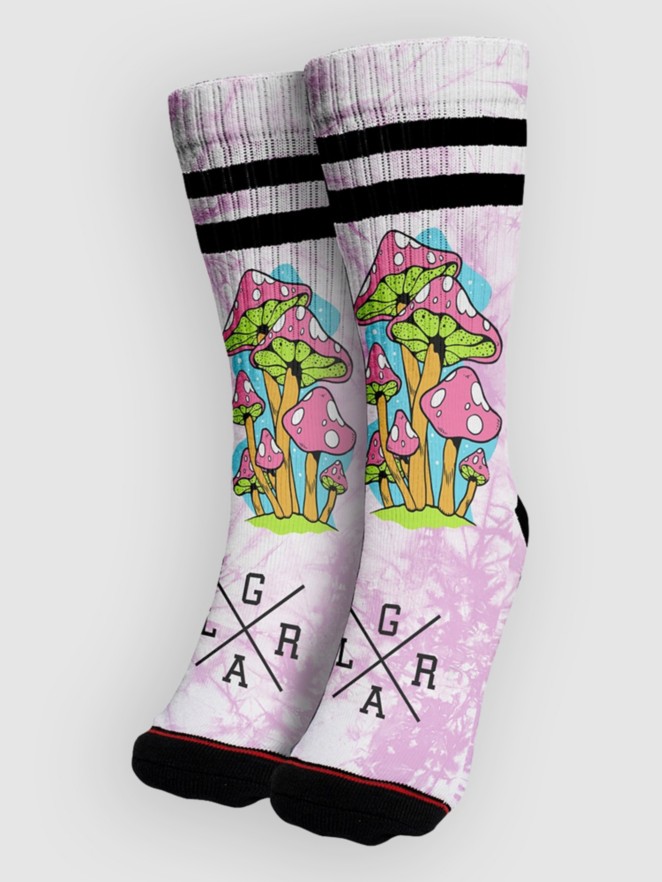 Loose Riders Shroom Tie Dye Socks