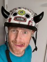 Helmet Flair Softeez: Small Horns Helmet Ear Protection S