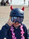 Helmet Flair Softeez: Small Horns Helmet Ear Protection S