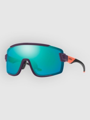 Smith Wildcat Matte Prp/Cinder Hi Viz +Bl Zonnebril Chromapop Violet Mirror
