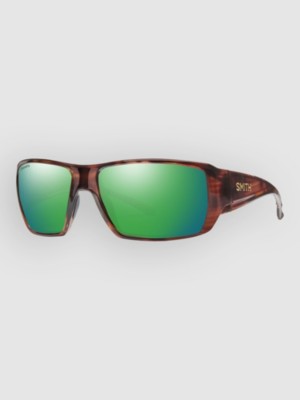 Smith Guide’s Choice XL Tortoise Zonnebril Cp Glass Plrzd Grn Mirror