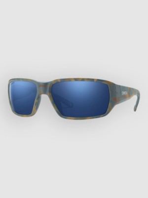 Smith Hookset Matte Flint Tarmac Tortoise Zonnebril Blauw