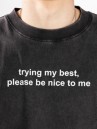 A.LAB Trying My Best Cropped T-Shirt