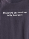 A.LAB Taxes Boxy T-Shirt