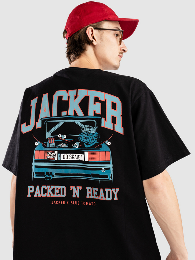 Jacker X Blue Tomato Go Skate T-Shirt