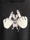 A.LAB Middle Finger Boxy T-Shirt