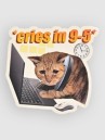 A.LAB Cries In 9-5 Sticker
