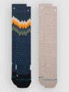 Stance Thompson Mid Poly 2 Pack Kids Sokker