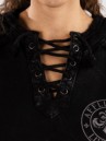Affliction Simulation Lace Up Sweat à capuche Zip Sweat à capuche