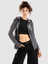 Affliction Collaspe Burnout Sweat à capuche Zippé