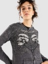 Affliction Collaspe Burnout Sweat à capuche Zippé