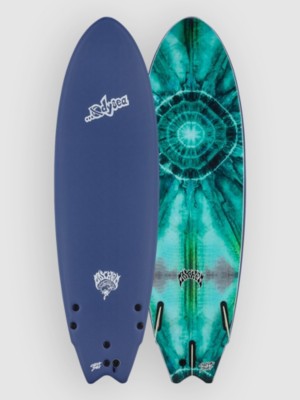Catch Surf Odysea X Mayhem Round Nose Fish Surfboard Blauw