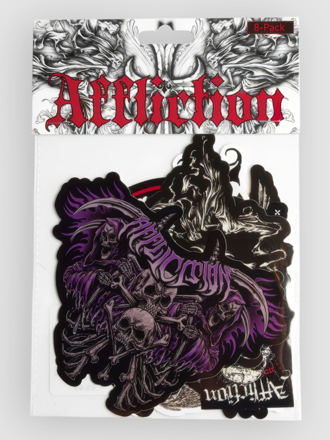 Affliction Jump Glossy Sticker Pack