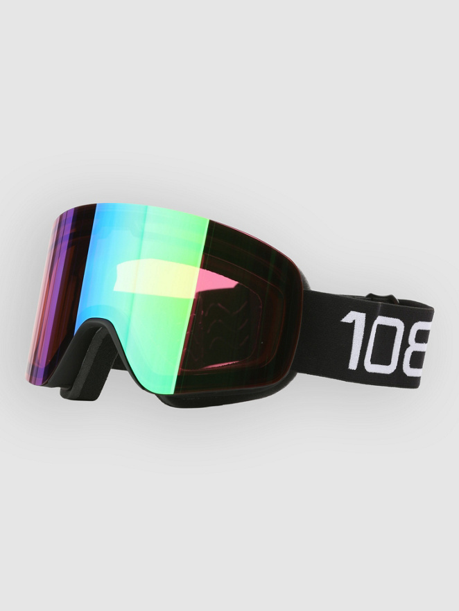 1080 Face Shot Matte Black + Bonus Lens Goggle