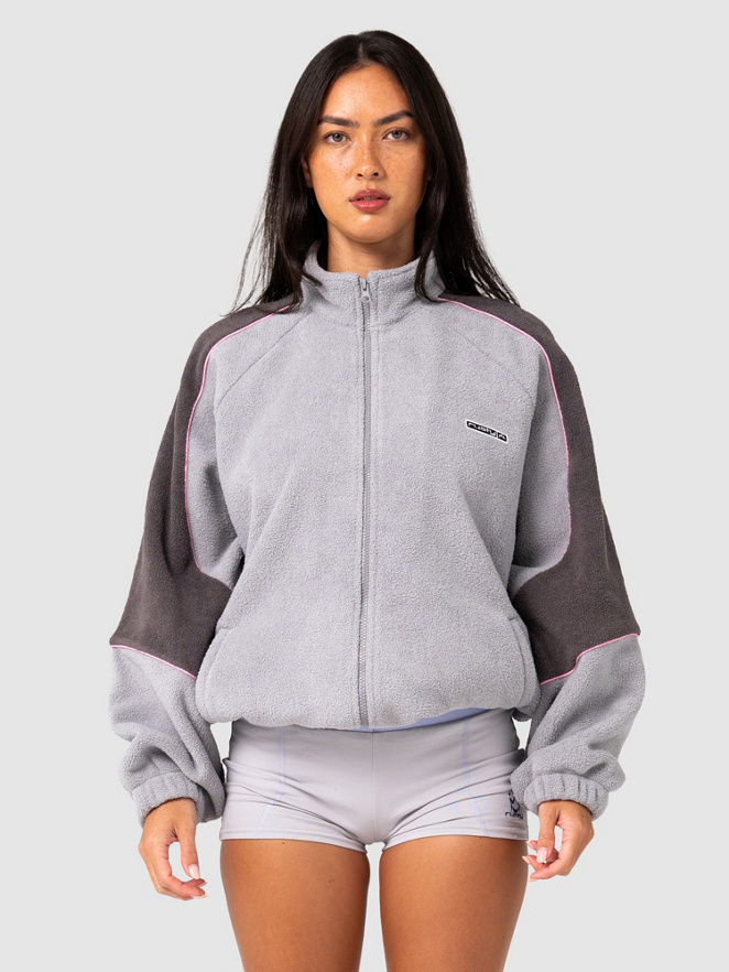 Rusty Coach Zip Through Sherpa-Jacke