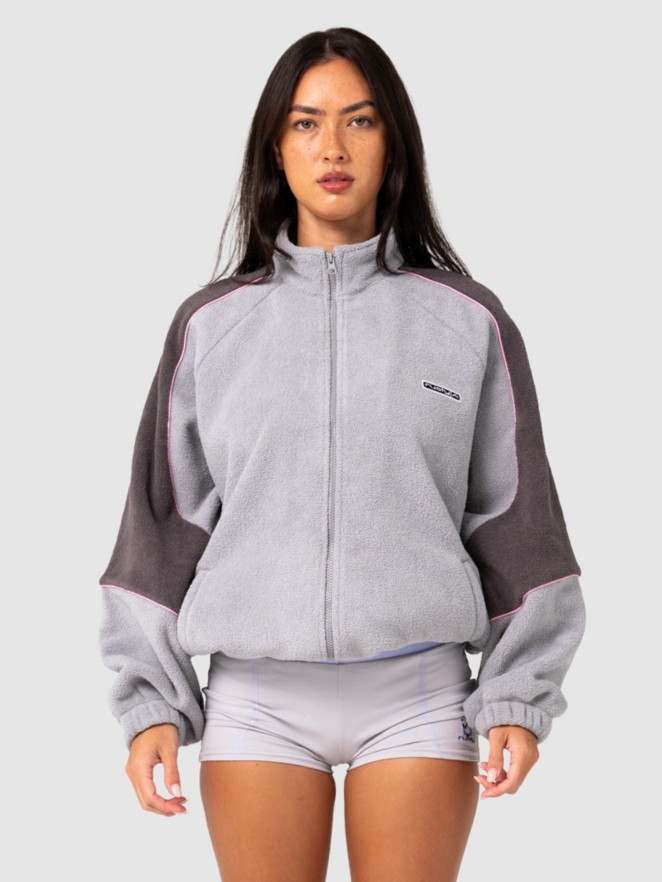 Rusty Coach Zip Through Sherpa-Jacke