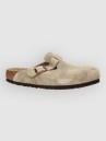Birkenstock Boston Soft Footbed Suede Leather Sandály