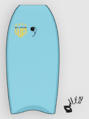 Wave Power Whoop 39″ Bodyboard Sky Aqua