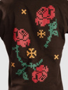 Monet Skateboards Cross Stitch Collage Boxy T-Shirt