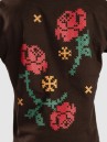 Monet Skateboards Cross Stitch Collage Boxy T-Shirt