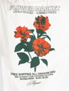 Monet Skateboards Flower Shop Cropped T-Shirt