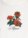 Monet Skateboards Flower Shop Cropped T-Shirt