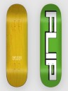 Flip Squared Logo Green 8.25″X31.85″ Planche de skate