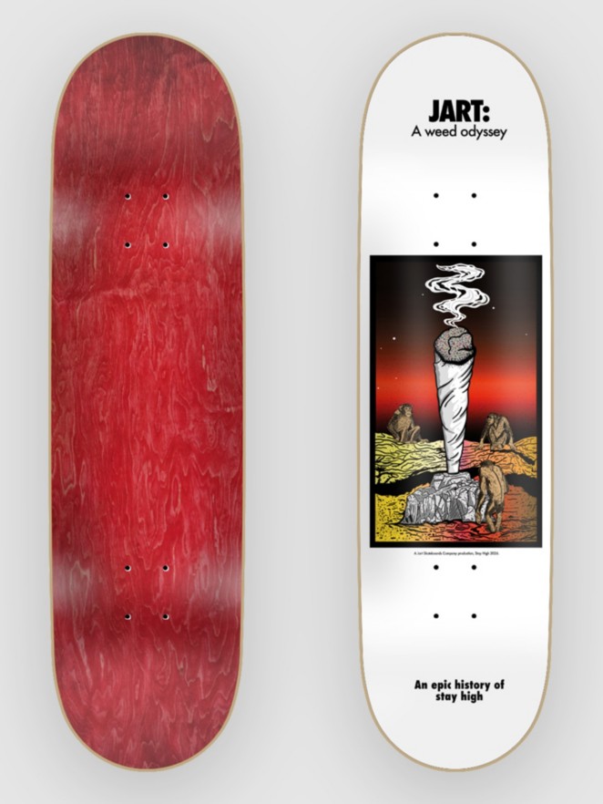 Jart A Weed Odyssey 8.25″X31.72″ Hc Skateboard De