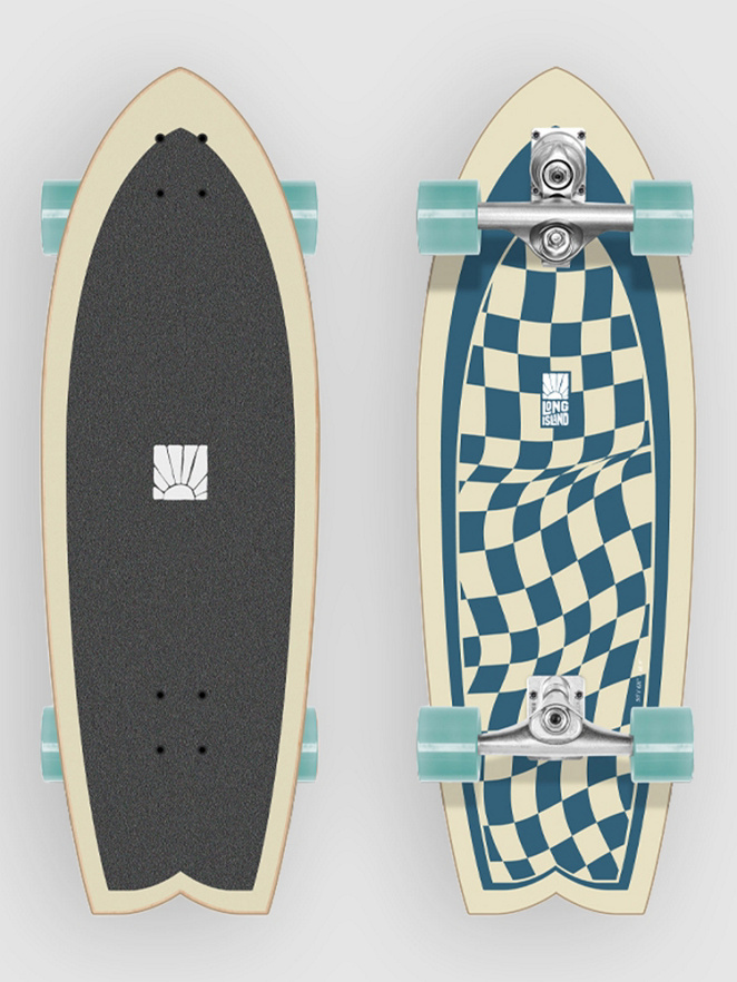 Long Island Longboards Checker 30″X9,75″ Surfskate