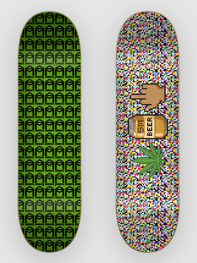 SK8 Mafia Team Digi Foo 8.5″X32″ Planche de skate