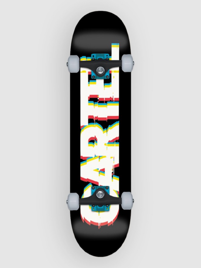 Cartel Skateboards Glitch Black 7.8″ Complete