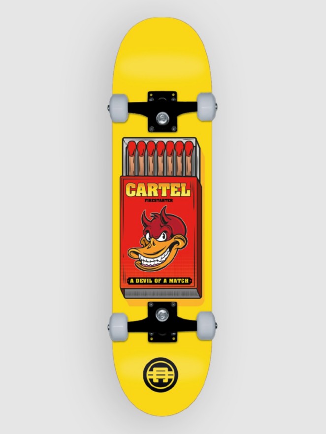 Cartel Skateboards Firestarter 7.5″ Kid Complete