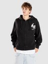 Empyre La Floral Boxy Sweat à capuche zippé