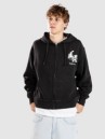Empyre La Floral Boxy Sweat à capuche zippé