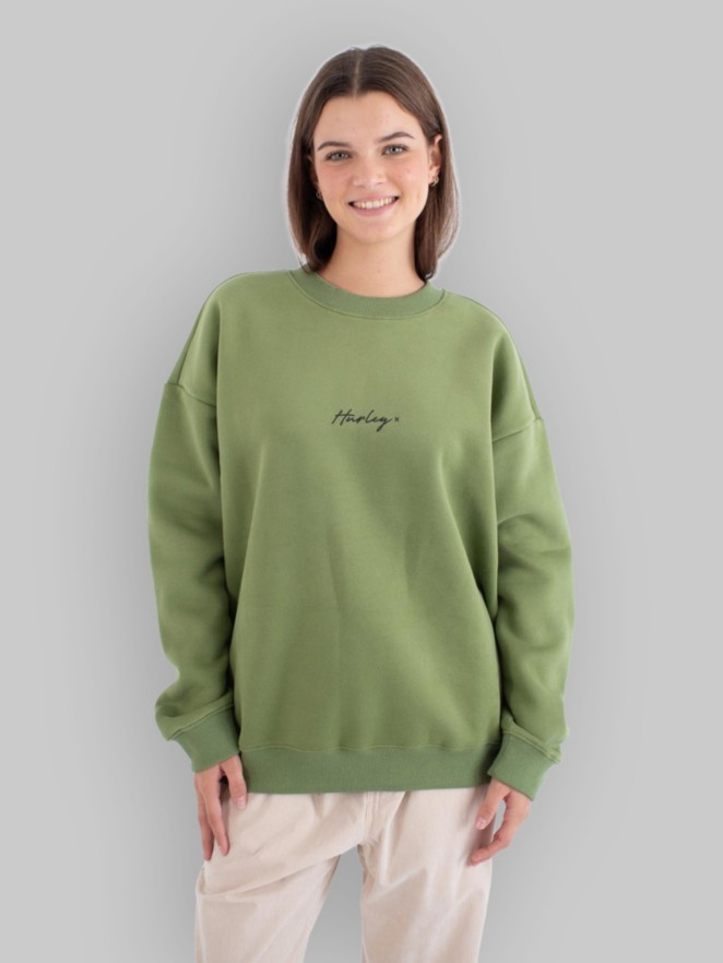 Hurley Script Only Crew Sweater