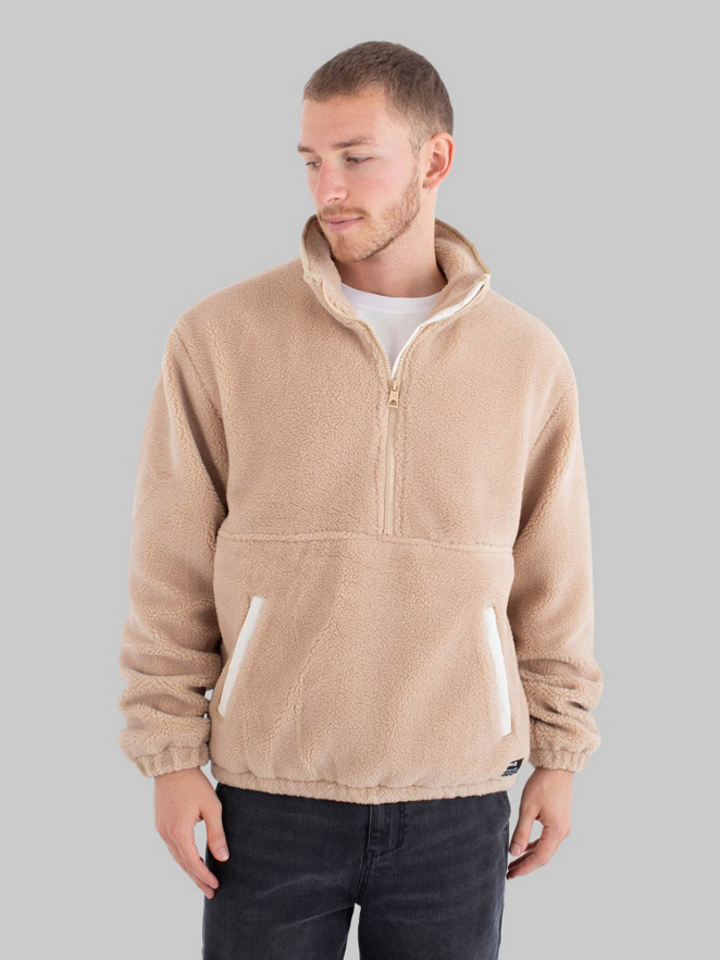 Hurley Comfort Polar Fleece 3/4 Zip Half-Zip Fleece