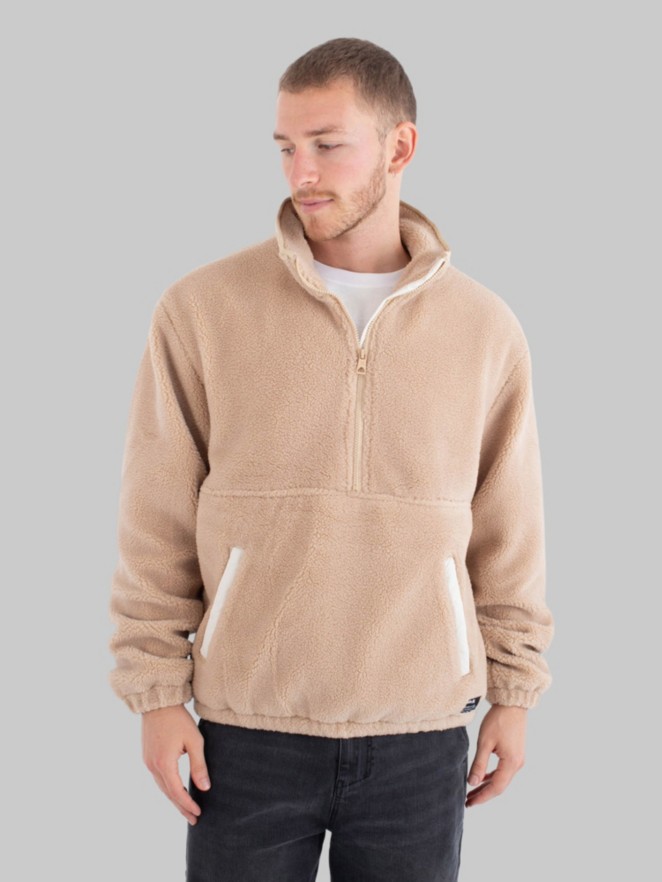 Hurley Comfort Polar Fleece 3/4 Zip Half-Zip Fleece