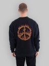 Hurley Built Fire Peace Crew Sweater