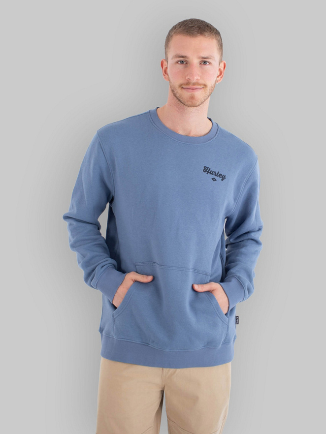Hurley Fleece Top Printing Press Pasages Crew Sweat